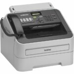 Brother IntelliFAX FAX-2940 Laser Multifunction Printer - Monochrome - Gray-344-244-396 - Image 3