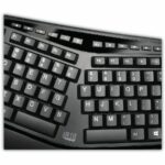 Adesso Wireless Ergonomic Keyboard and Laser Mouse-125-25 - Image 2