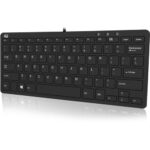 Adesso Mini Keyboard with USB Hubs-118-18