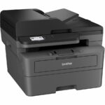 Brother MFC-L2820DW Wireless Laser Multifunction Printer - Monochrome - Gray-285 - Image 3