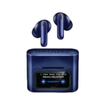 Groovz Active Noise Cancelling Earbuds Touch Screen Case-Blue
