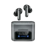 Groovz Active Noise Cancelling Earbuds Touch Screen Case-Graphite